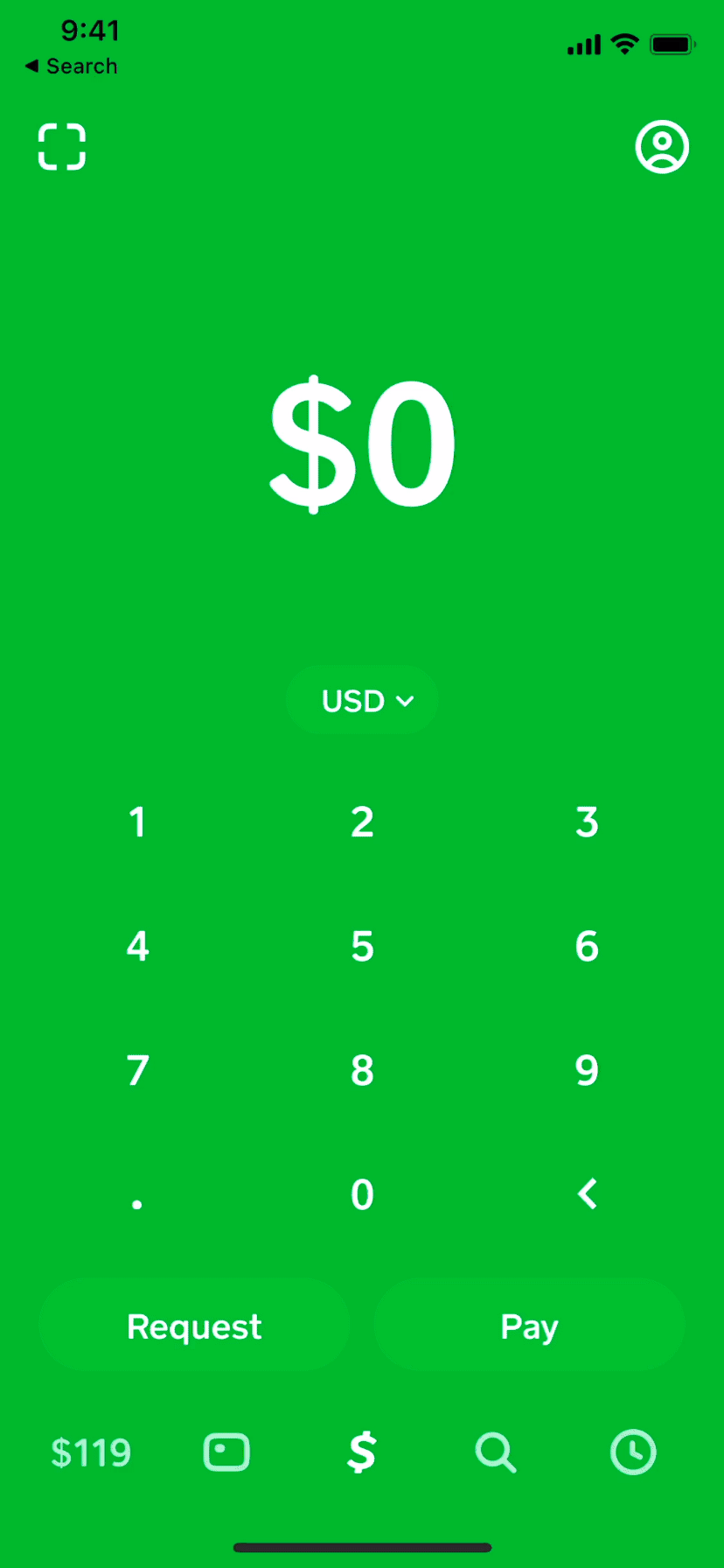 Cash App - Start a Chat