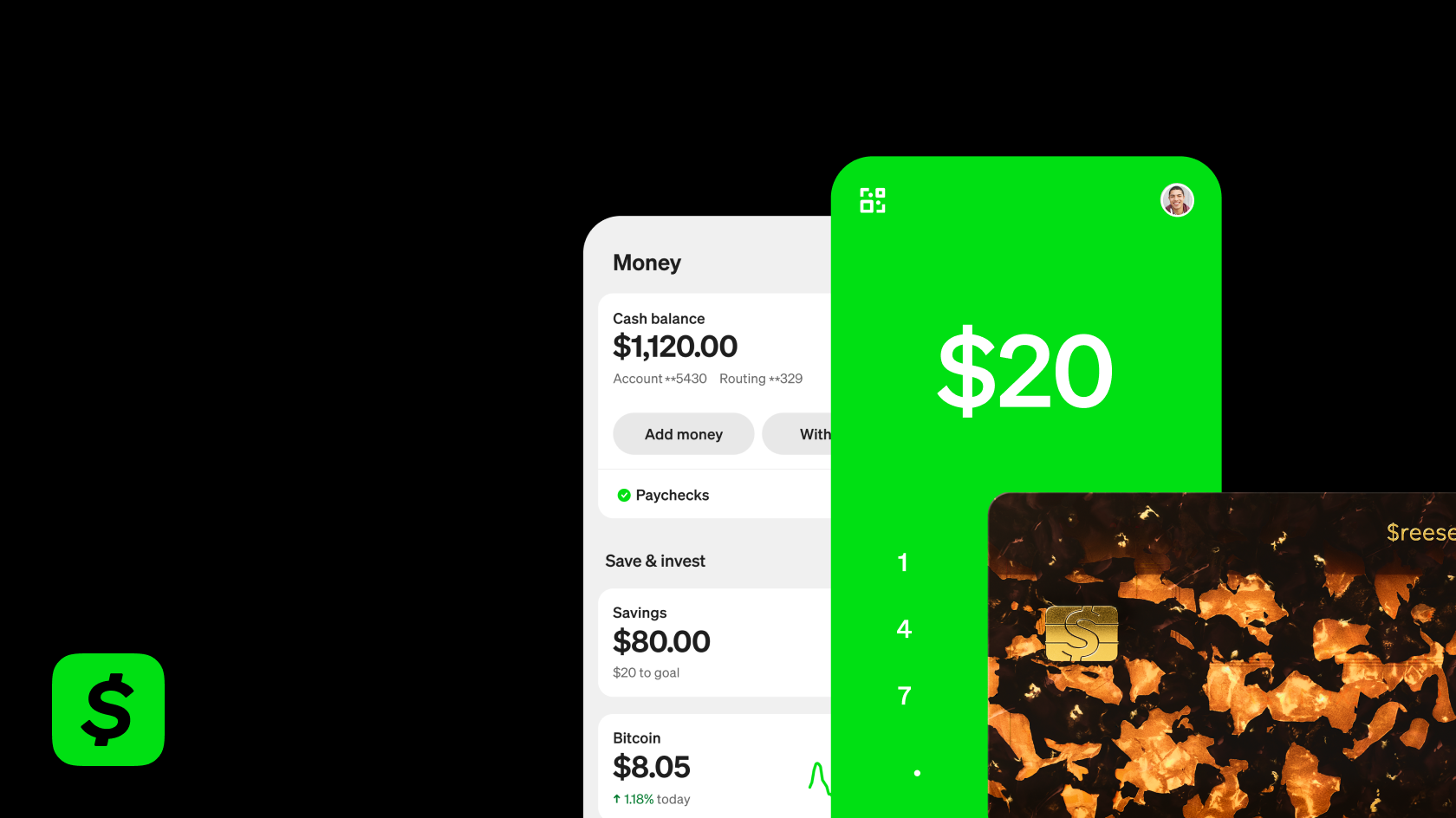 Cash App Tortoise Card