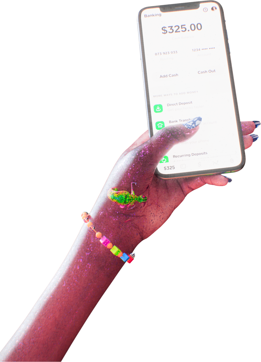 Bank hand